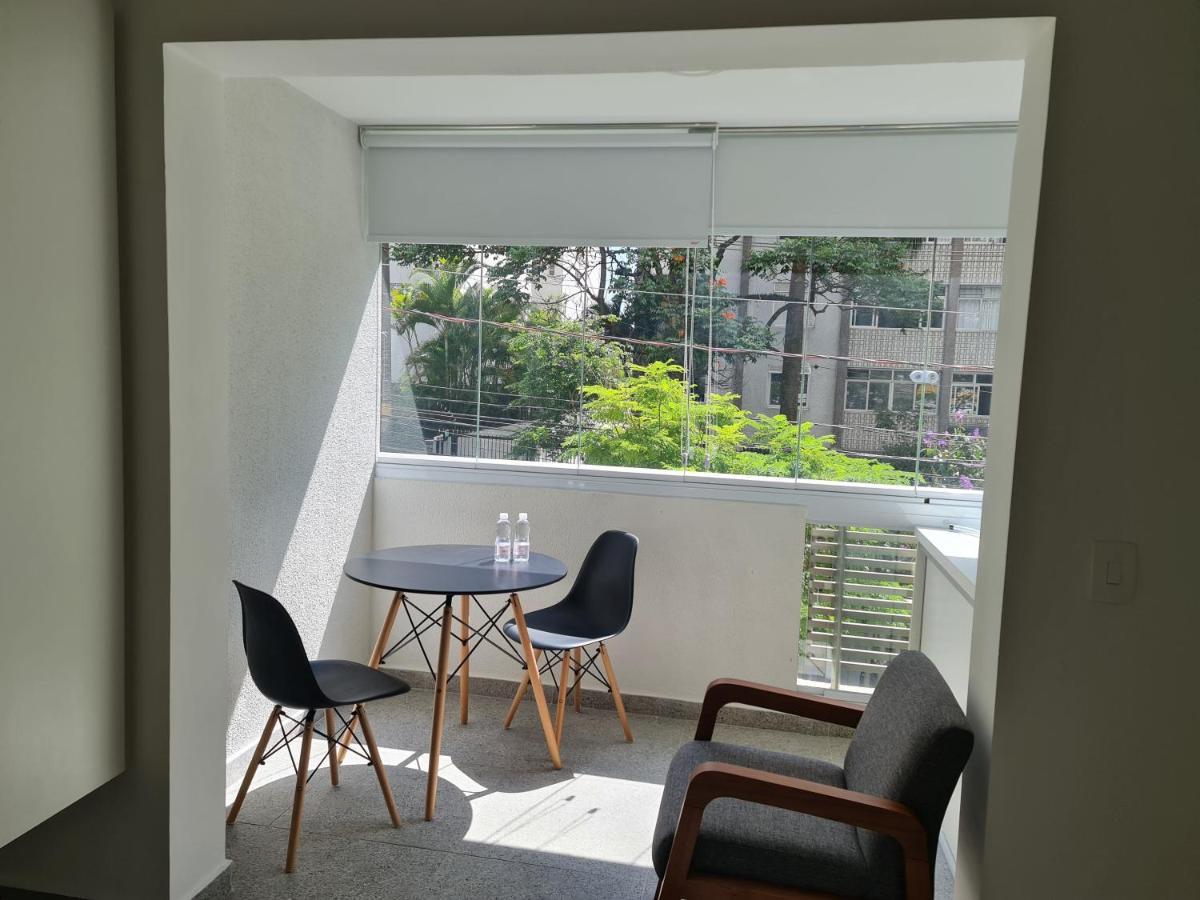 Lindo Studio Na Vila Madalena Sao Paulo Bagian luar foto