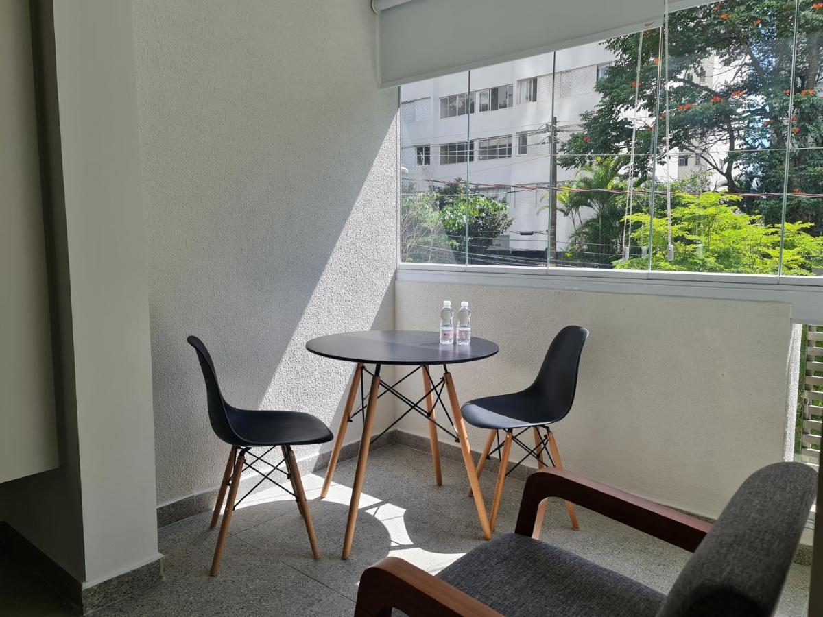 Lindo Studio Na Vila Madalena Sao Paulo Bagian luar foto